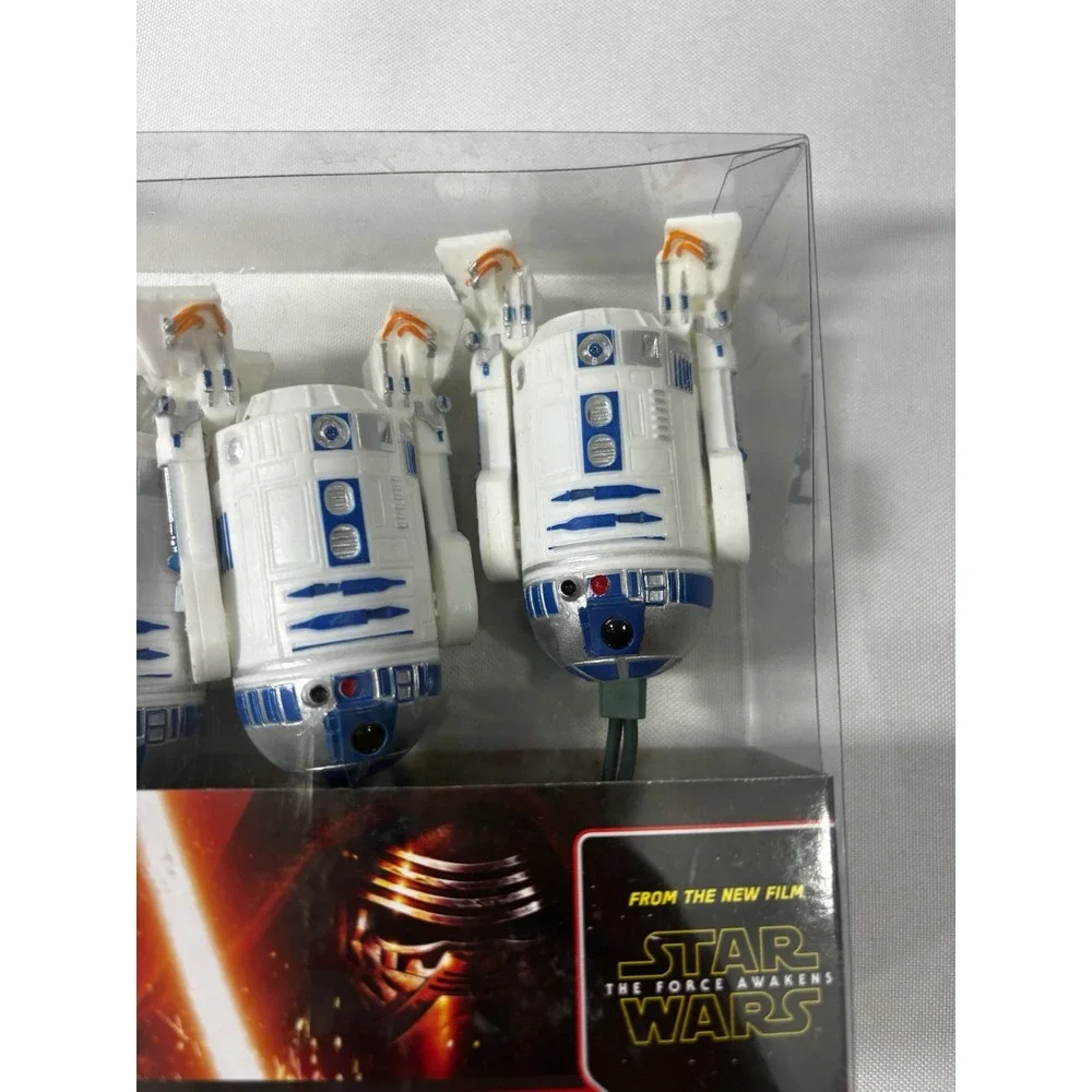 ⭐️Star Wars Disney R2D2 Party Light Set Indoor & Outdoors Plastic- Kurt S Adler